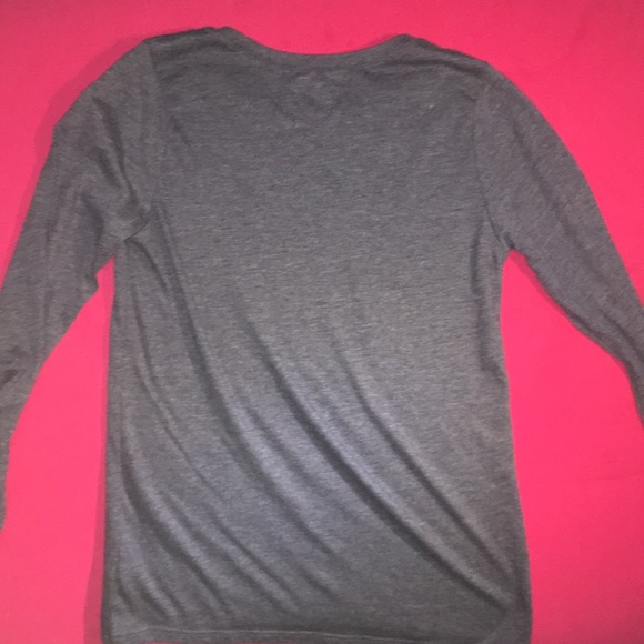 Navy blue long sleeved shirt - Picture 2 of 3